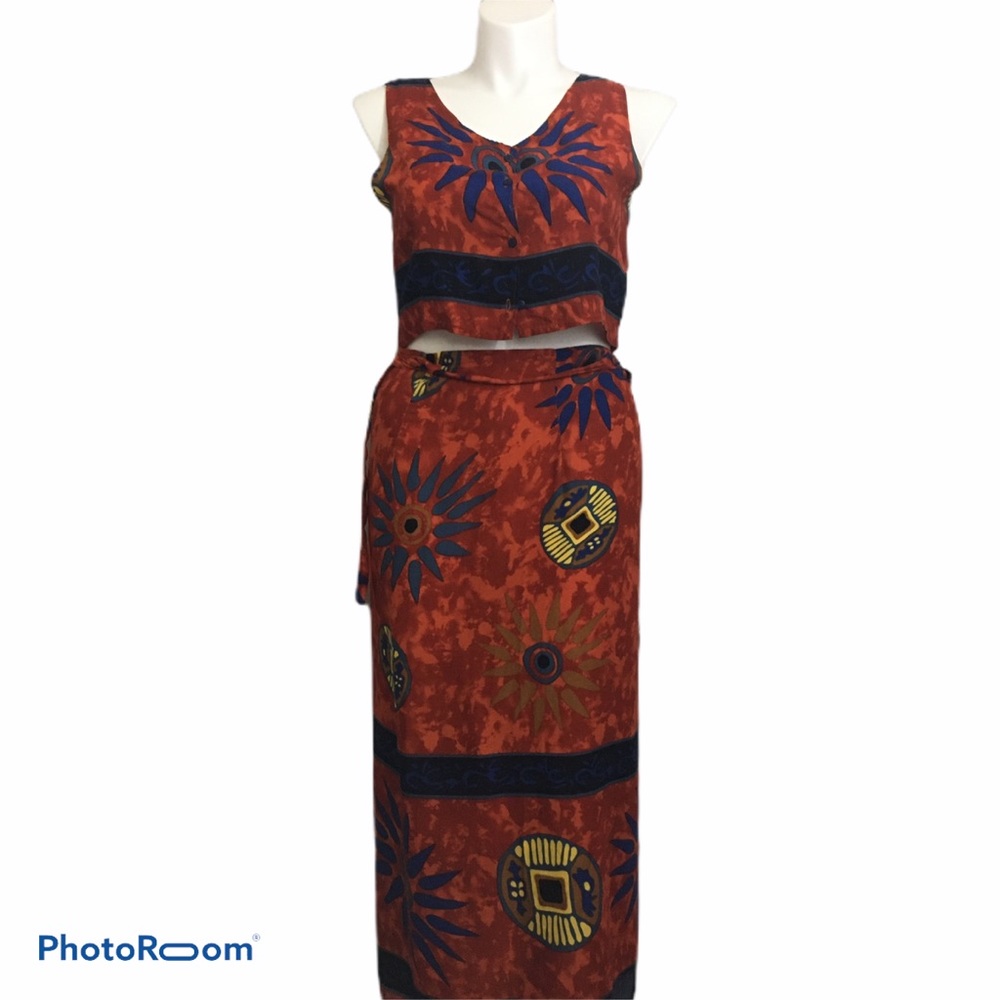4 for 25 Coconut Pier tribal tank/Skirt set